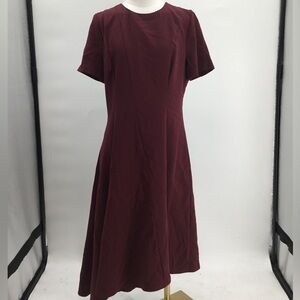 Black Halo Burgundy Dress